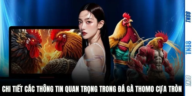 Chi tiết các thông tin quan trọng trong đá gà Thomo cựa tròn