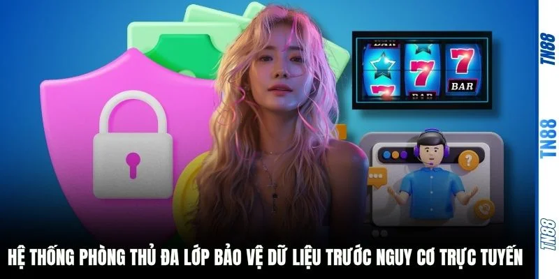 Hệ thống phòng thủ đa lớp bảo vệ dữ liệu trước nguy cơ trực tuyến