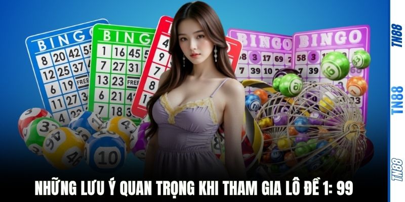 Những lưu ý quan trọng khi tham gia lô đề 1: 99