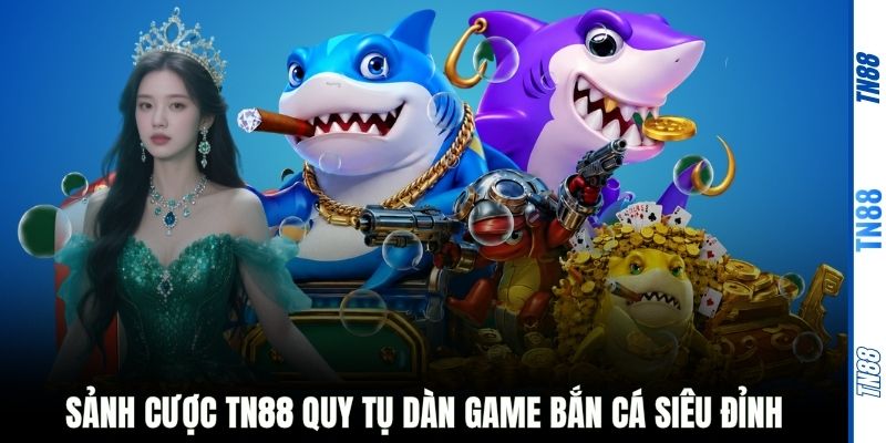 Sảnh cược TN88 quy tụ dàn game bắn cá siêu đỉnh