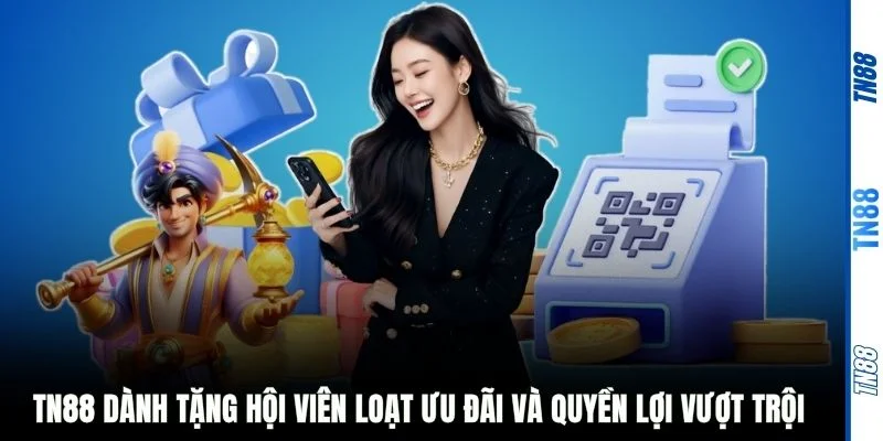 TN88 dành tặng hội viên loạt ưu đãi và quyền lợi vượt trội